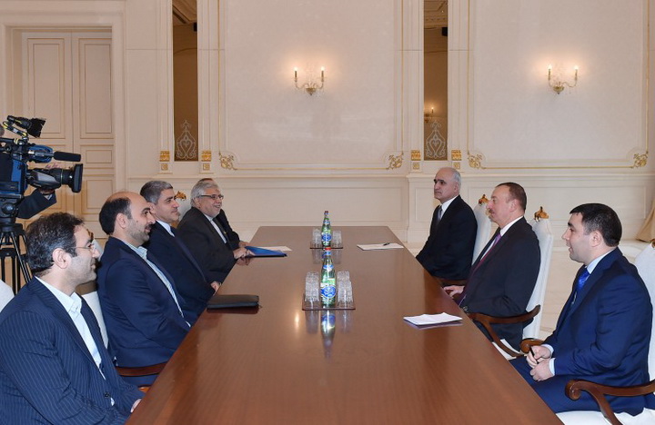 Президент Ильхам Алиев принял министра по финансовым и экономическим вопросам Ирана- ОБНОВЛЕНО - ФОТО