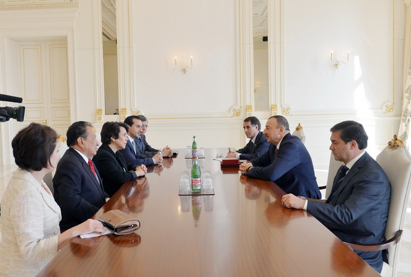 Президент Ильхам Алиев принял главу МИД Гондураса - ОБНОВЛЕНО - ФОТО