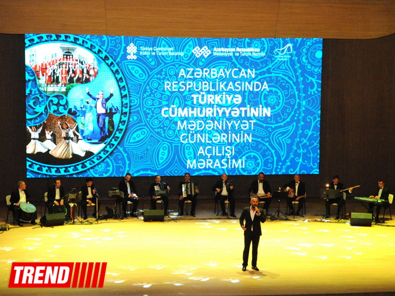В Центре Гейдара Алиева торжественно открыли Дни культуры Турции - ФОТО