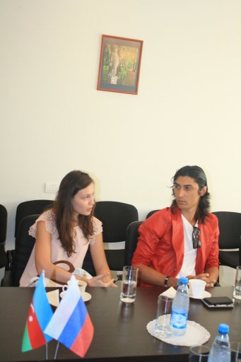 Делегация российской молодежи посетила Баку - ФОТО