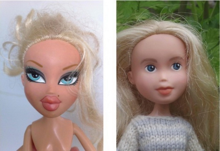 Какими могли бы быть детские куклы без агрессивного макияжа - ФОТОСЕССИЯ