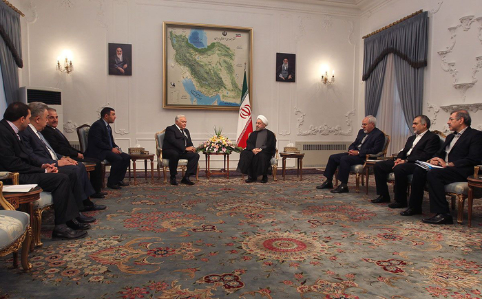 Делегация Азербайджана встретилась с Президентом Ирана – ФОТО
