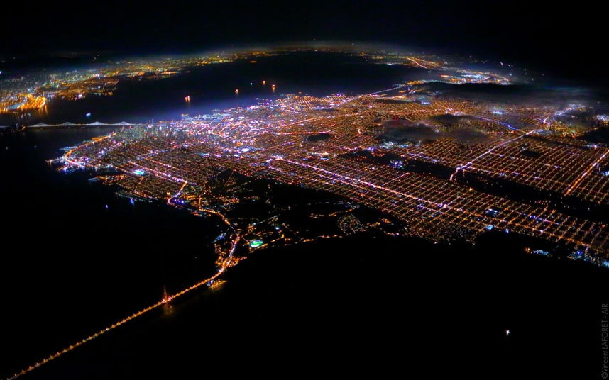 Фото ночного Сан-Франциско, от которых захватывает дух - ФОТОСЕССИЯ