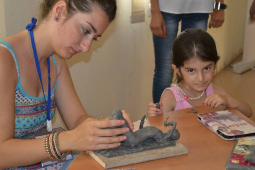 В Газахе проходит выставка в рамках "Azerbaijan Art Festival - 2014" - ФОТО
