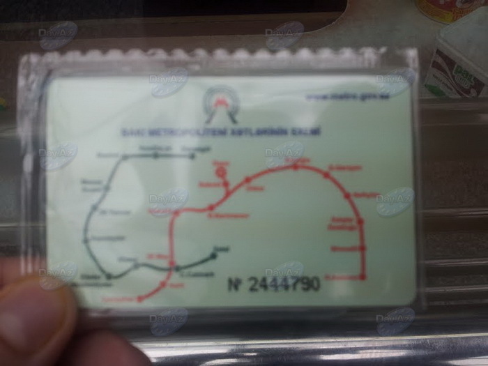 В Бакинском метро поступили в продажу новые карты – ФОТО