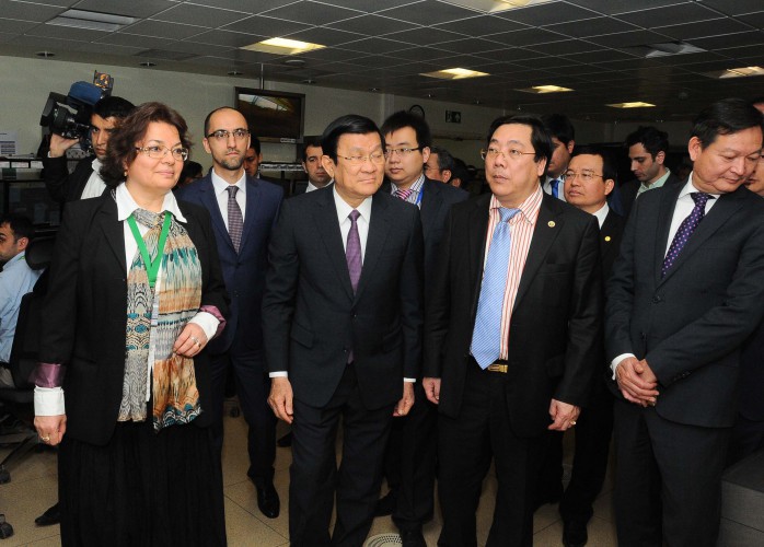 Президент Вьетнама посетил Центр Гейдара Алиева - ОБНОВЛЕНО - ФОТО