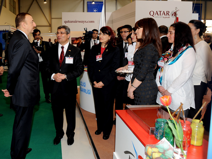 Президент Азербайджана ознакомился с международной выставкой туризма и путешествий в Баку – ОБНОВЛЕНО - ФОТО