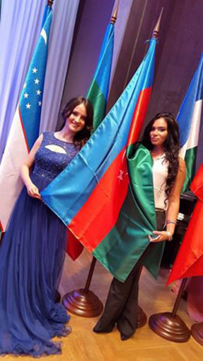 Азербайджанская вокалистка спела на презентации "Turkvision 2014" - ФОТО