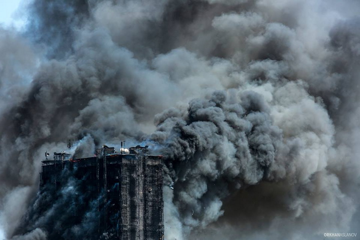 Сильный пожар в многоэтажке в Баку, список погибших - ОБНОВЛЕНО - ФОТО - ВИДЕО