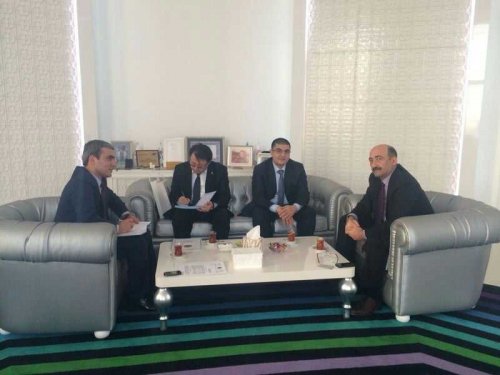 Абульфас Гараев провел встречу с послами ряда стран - ФОТО