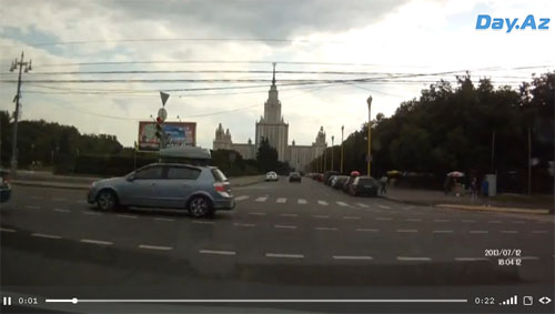 Тяжелое ДТП на перекрестке в России - ВИДЕО