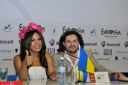 Украинская участница "Евровидения-2012" Гайтана чувствует себя в Азербайджане как дома - ОБНОВЛЕНО - ФОТО