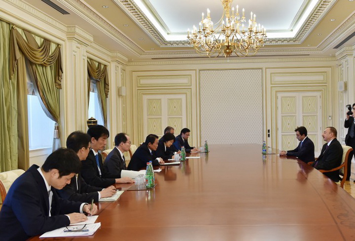 Президент Азербайджана принял министра экономики Италии и вице-премьера Японии - ОБНОВЛЕНО - ФОТО - ВИДЕО