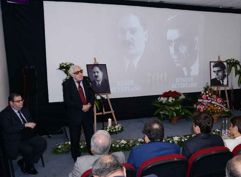 В Баку отмечено 100-летие со дня рождения двух видных представителей славного рода Сеидзаде - ФОТО