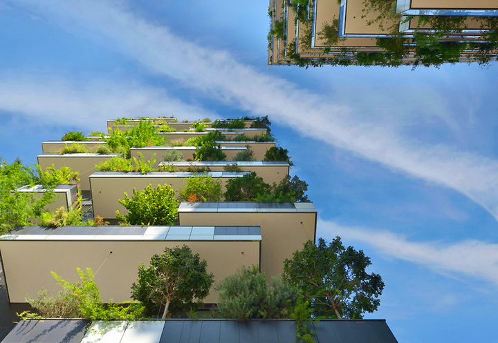 Милан: Тропический лес в… жилых зданиях - ФОТО