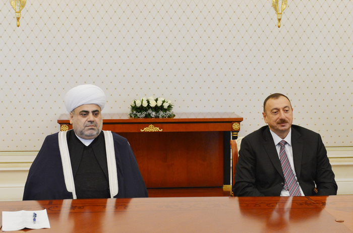 Президент Ильхам Алиев: "В Азербайджане на государственном уровне уделяется постоянное внимание укреплению национально-духовных ценностей" - ФОТО