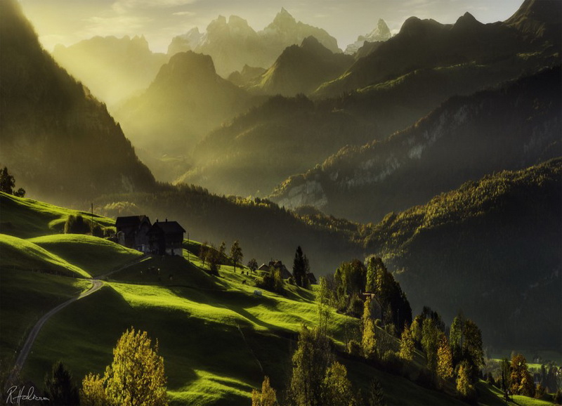 В Швейцарии не бывает плохих пейзажей – везде красиво - ФОТОСЕССИЯ