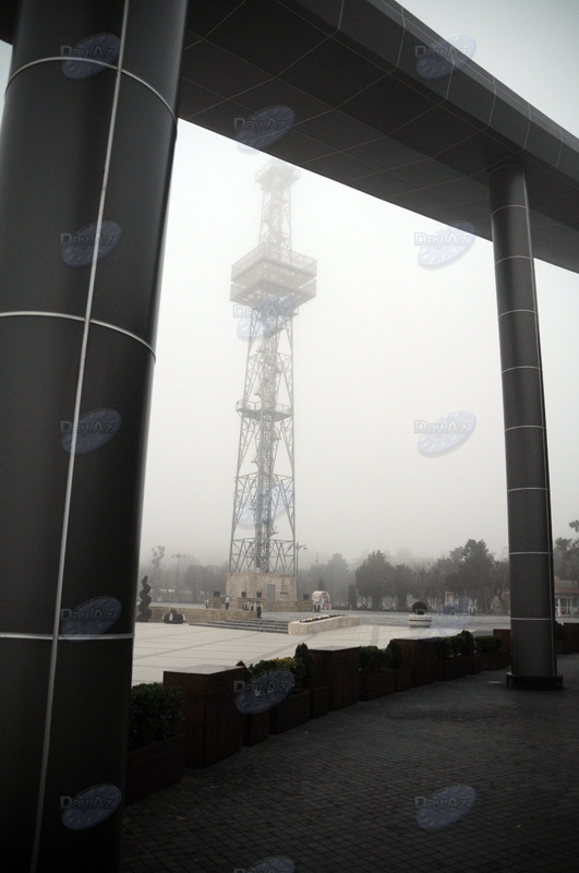 Туманное утро в Баку. Пока вы спите - ФОТОСЕССИЯ