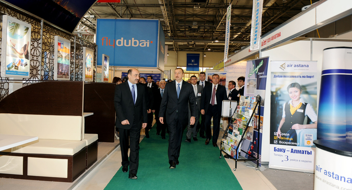 Президент Азербайджана ознакомился с международной выставкой туризма и путешествий в Баку – ОБНОВЛЕНО - ФОТО