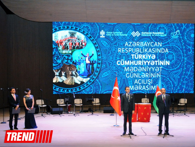 В Центре Гейдара Алиева торжественно открыли Дни культуры Турции - ФОТО