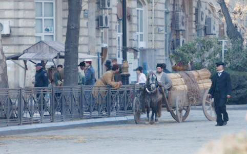 В Баку проходят съемки фильма "Али и Нино" - ФОТО