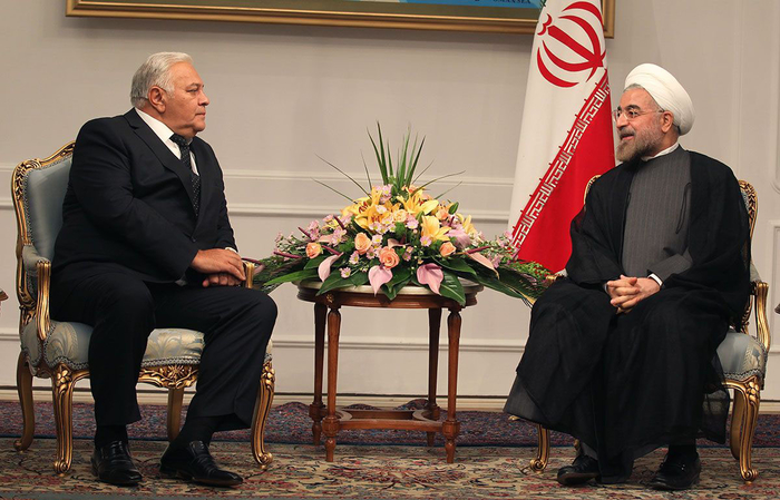 Делегация Азербайджана встретилась с Президентом Ирана – ФОТО