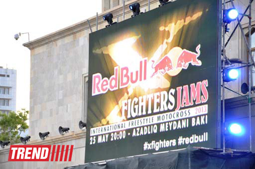 Грандиозное шоу фристайл мотокросса Red Bull X-Fighters Jams в Баку - ОБНОВЛЕНО - ФОТО