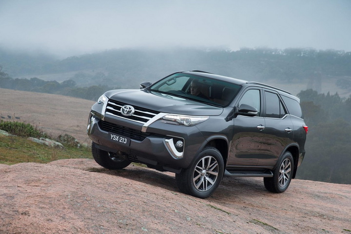В Австралии официально представили внедорожник Toyota Fortuner - ФОТО