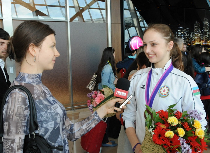 Марина Дурунда: "Евроигры помогут развитию спорта в Азербайджане" - ФОТО