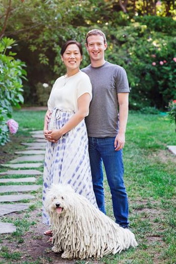 Марк Цукерберг получил лайк от неродившейся дочери - ФОТО