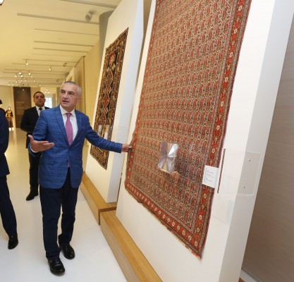 Председатель парламента Албании побывал в Центре Гейдара Алиева - ФОТО