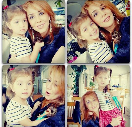 Ирада Ибрагимова обосновалась с дочерью в Баку - ФОТО
