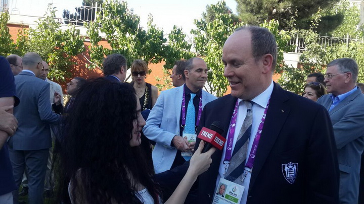 Князь Монако: Церемония открытия Евроигр была совершенной - ФОТО