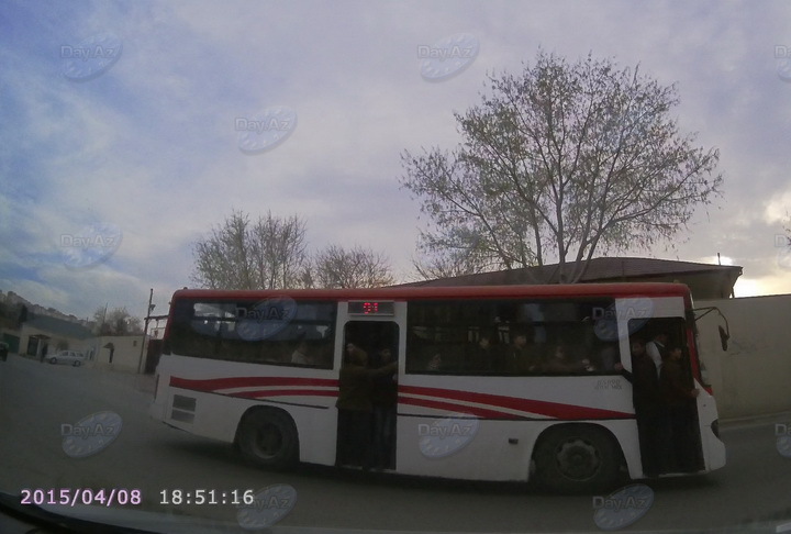 Вот так пассажиров заставляют жертвовать собой в Баку – ФОТО - ВИДЕО