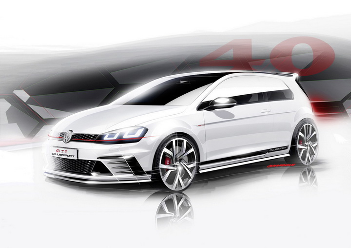 Volkswagen покажет на тюнинг-фестивале самый мощный Golf GTI - ФОТО