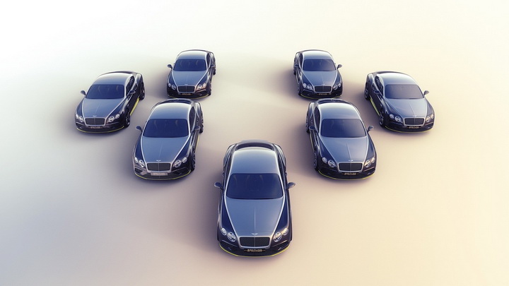 Bentley построит семь "авиационных" купе Continental GT Speed - ФОТО