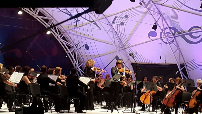 Йоханнесбургский филармонический оркестр вновь порадовал габалинских слушателей - ФОТО