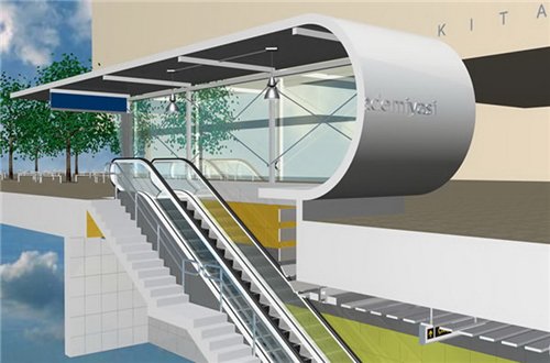Станция метро "Эльмляр Академиясы" будет выглядеть так – ФОТО