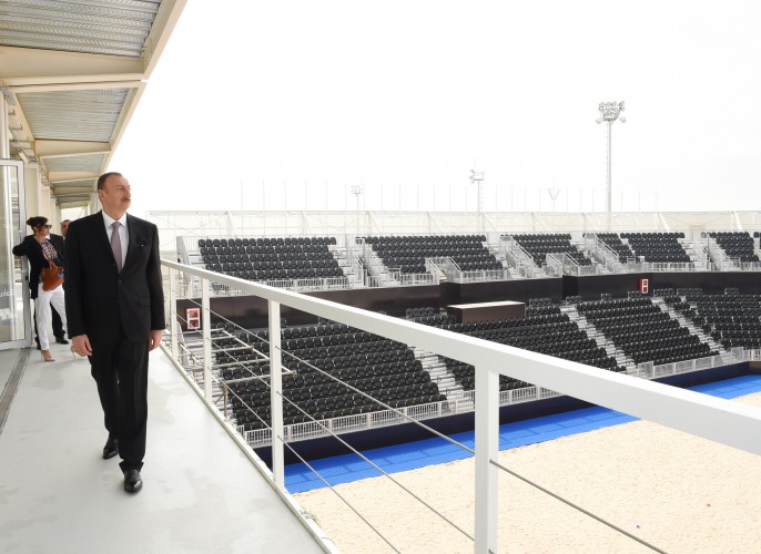 Президент Ильхам Алиев и его супруга Мехрибан Алиева приняли участие в открытии Парка Европейских игр и Велопарка - ОБНОВЛЕНО - ФОТО - ВИДЕО