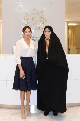 Первая леди Азербайджана Мехрибан Алиева встретилась с вице-президентом Ирана - ОБНОВЛЕНО - ФОТО