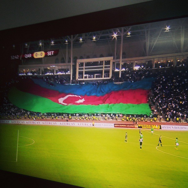 Oyun zamanı "Qarabağ"dan sürpriz - FOTO