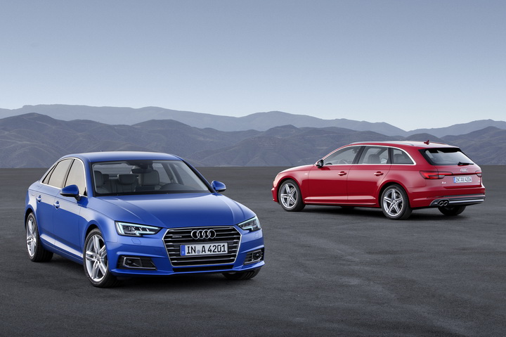 Audi показала седан и универсал А4 нового поколения - ФОТОСЕССИЯ