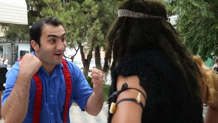 Международный день смеха с азербайджанскими актерами - ФОТО