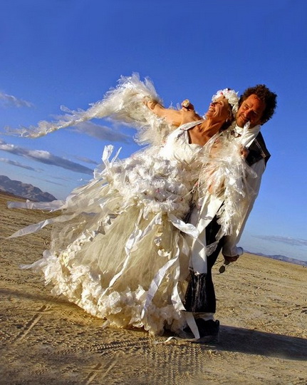 Свадебные платья, способные спугнуть любого жениха - ФОТО
