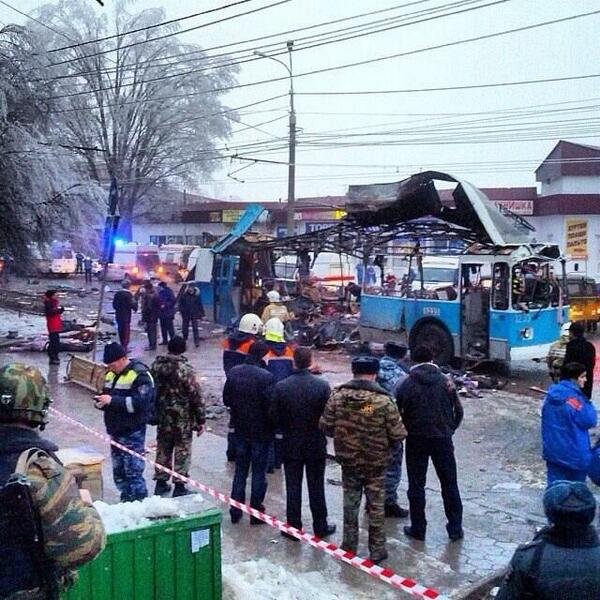 В результате двух терактов в Волгограде погибли 34 человека - ОБНОВЛЕНО - ВИДЕО - ФОТО