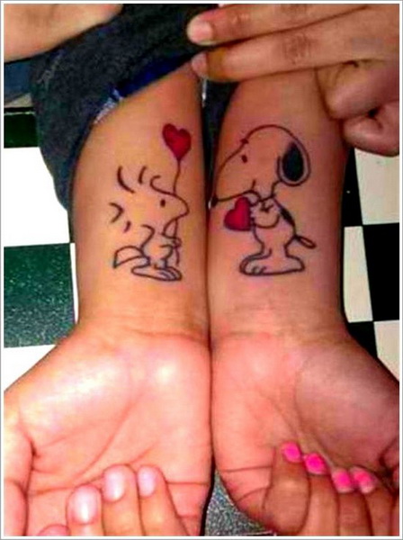 Лучшие татуировки для влюбленных пар - ФОТО
