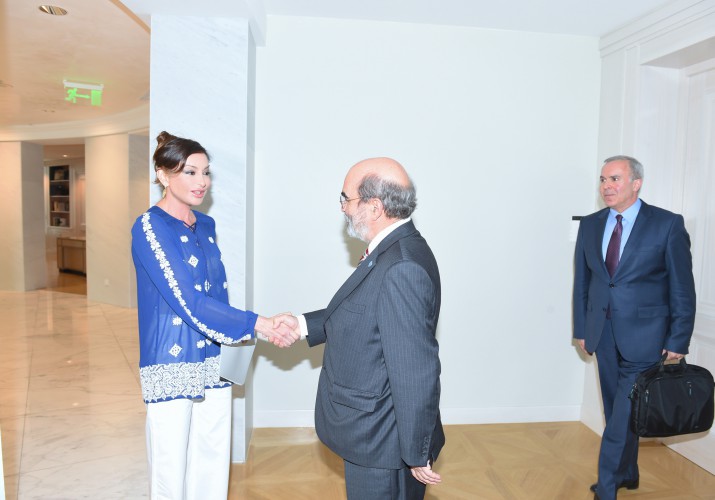 Первая леди Азербайджана Мехрибан Алиева встретилась с делегацией во главе с гендиректором ФAO - ФОТО