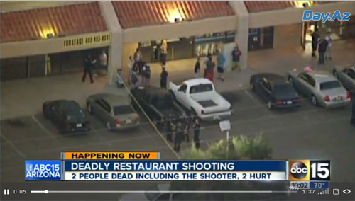 В США неизвестный расстрелял посетителей ресторана, есть жертвы - ОБНОВЛЕНО - ВИДЕО