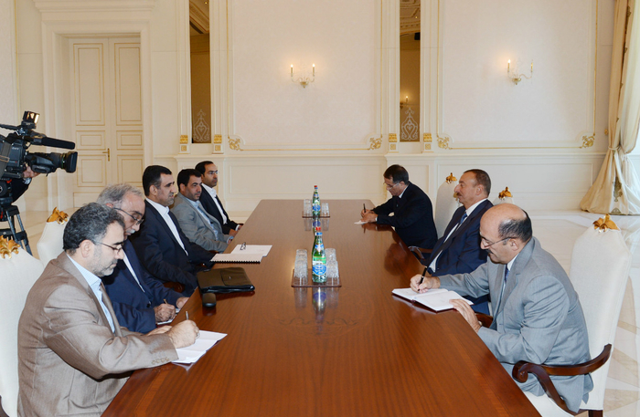 Президент Азербайджана принял делегацию во главе с вице-президентом Ирана - ФОТО