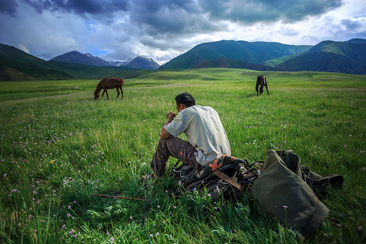 Конное путешествие по горам в Кырзыгстане - ФОТОСЕССИЯ